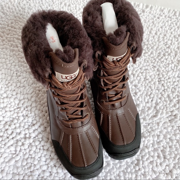 UGG® Women Adirondack Waterproof Leather Snow Boot - Picture 7 of 17